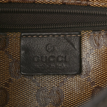 Gucci Crystal Monogram Medium Abbey D Ring Hobo Brown 6 of 11