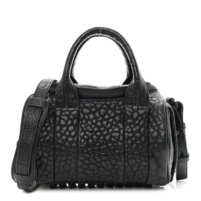 Alexander Wang Pebbled Lambskin Mini Rockie Black Matte Black Hardware 1 of 9