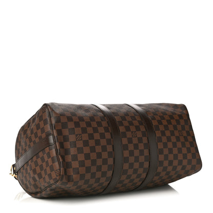 Louis Vuitton Damier Ebene Keepall Bandouliere 45 4 of 11