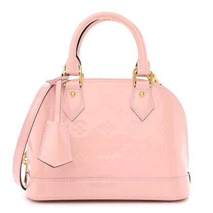 Louis Vuitton Vernis Alma BB Rose Ballerine 1 of 11