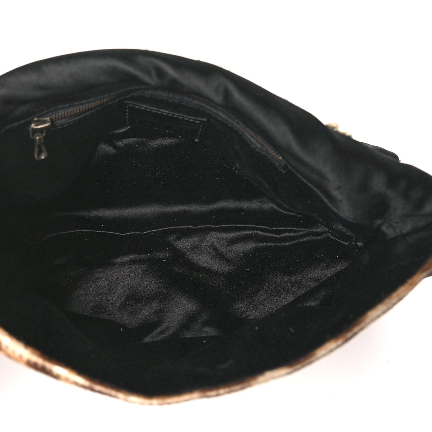 Lanvin Calfskin Pony Hair Happy Square Shoulder Bag Leopard 5 of 9
