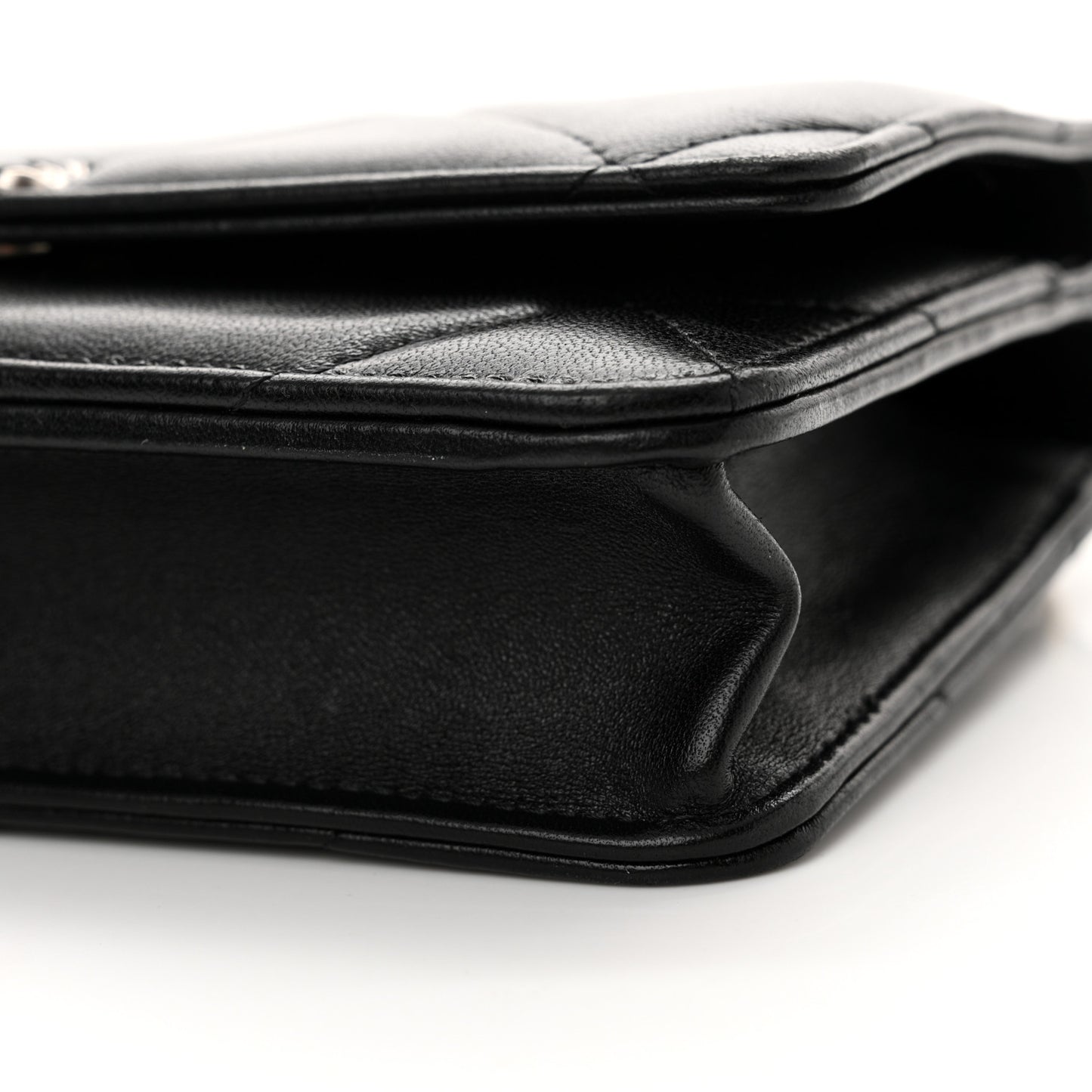 Lambskin Quilted Chanel 19 Wallet On Chain WOC
