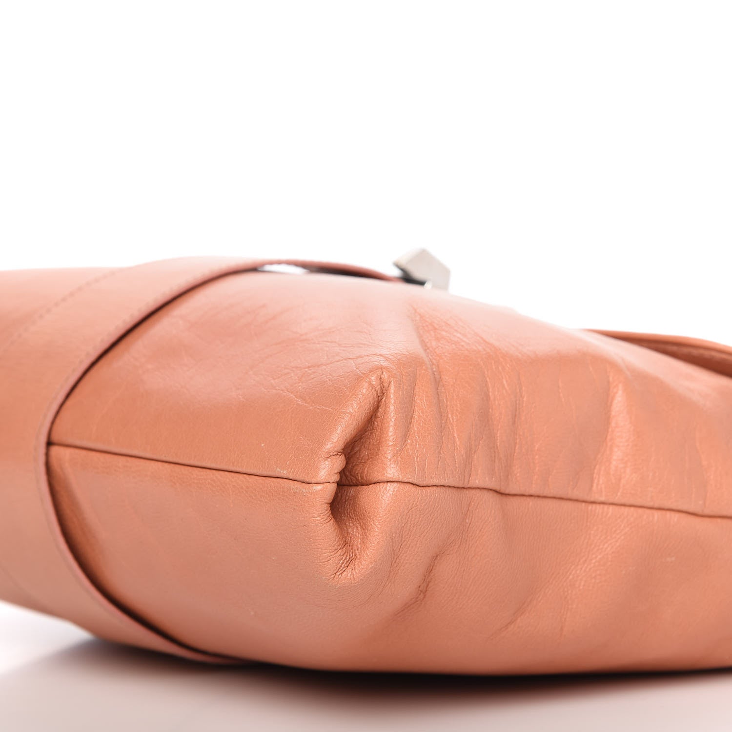 Balenciaga Agneau Stingray Top Handle Bag Rose Blush 7 of 10