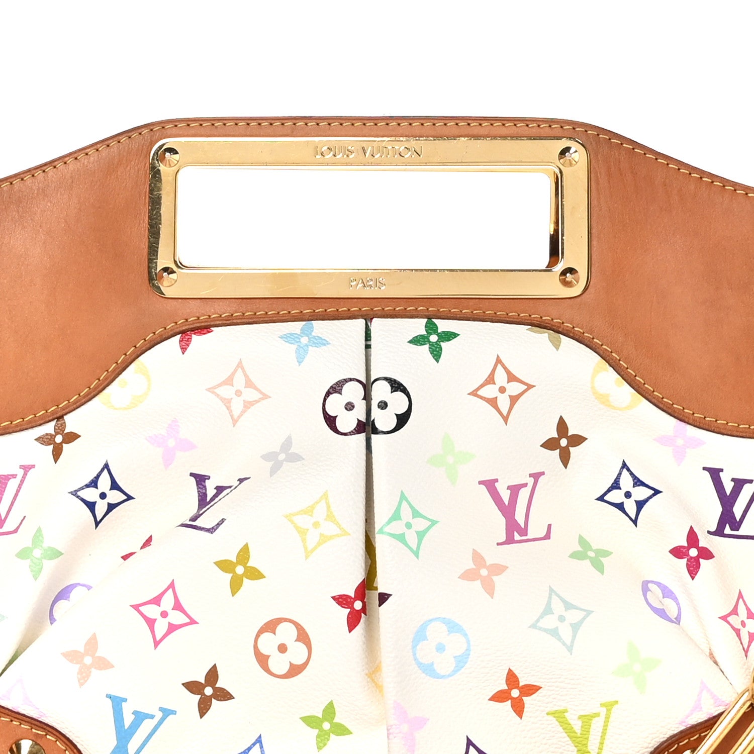Louis Vuitton Monogram Multicolor Judy MM White 7 of 9