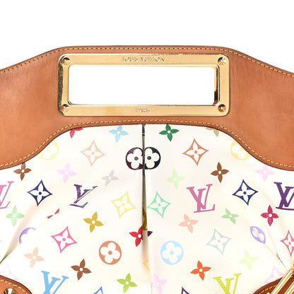 Louis Vuitton Monogram Multicolor Judy MM White 7 of 9