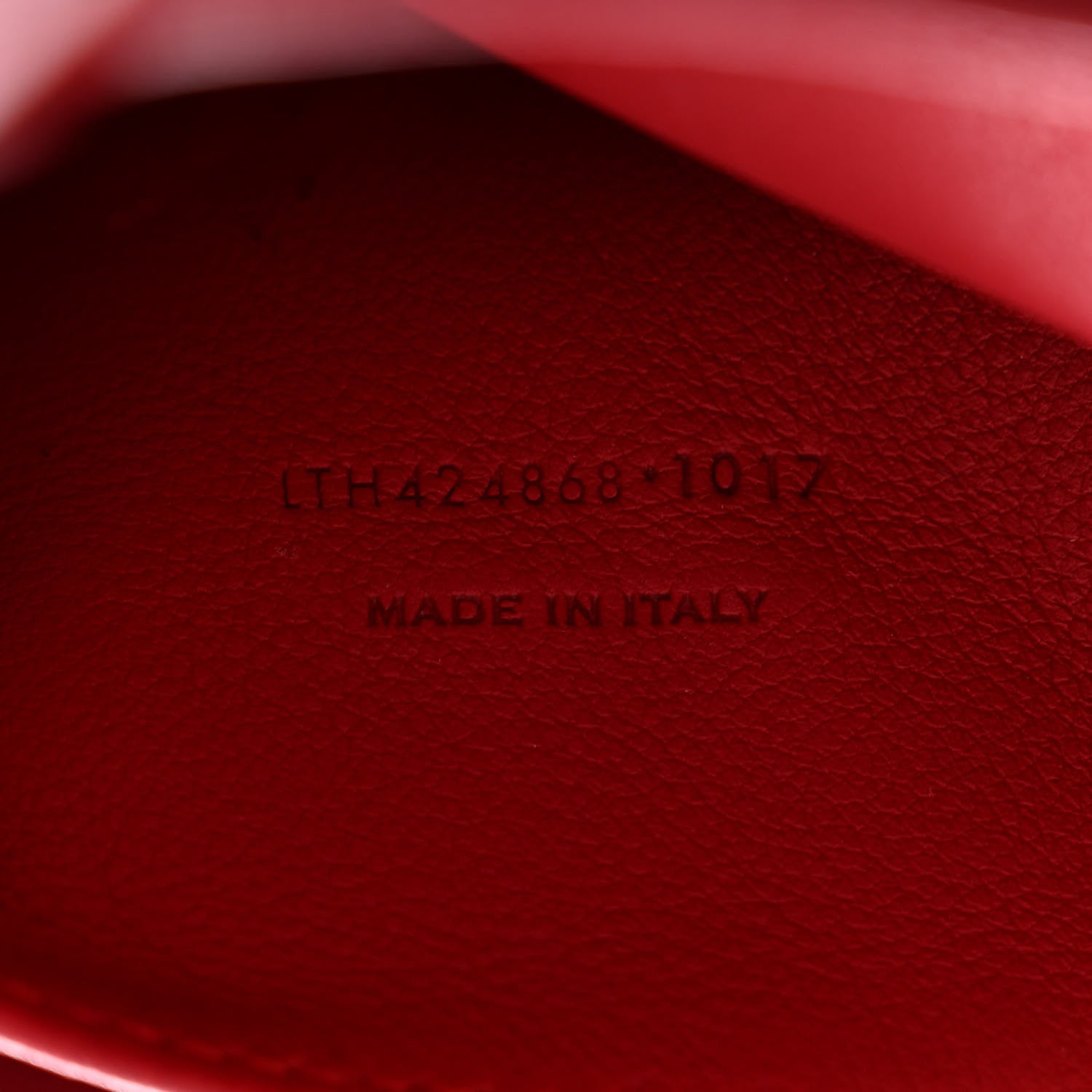 Saint Laurent Calfskin Baby Monogram Cabas Red 7 of 17