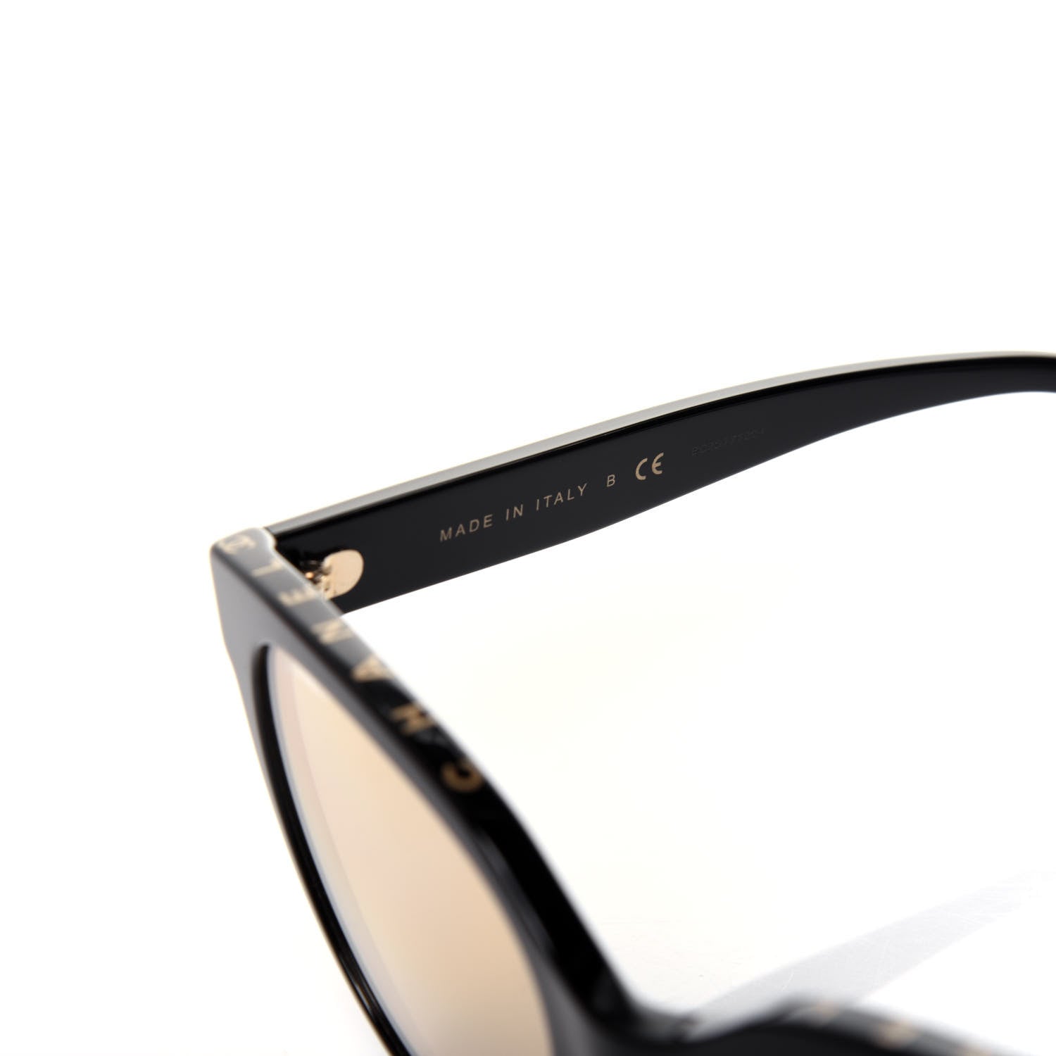 Chanel Acetate CC Butterfly Sunglasses 5414 Black 6 of 9