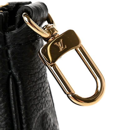 Louis Vuitton Empreinte Monogram Giant Multi Pochette Accessories Mini Pochette Black 10 of 10