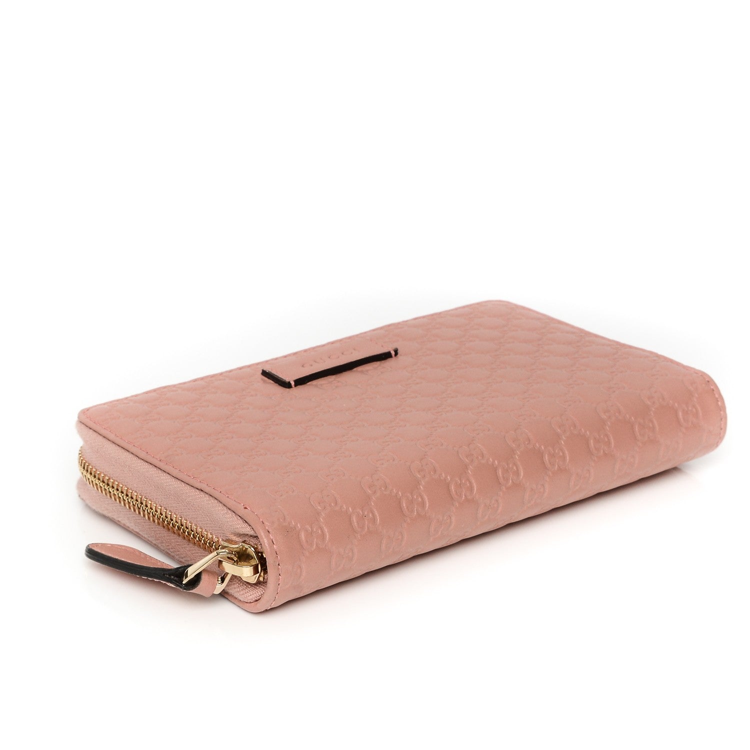 Gucci Soft Microguccissima Zip Around Organizer Wallet Soft Pink 4 of 6