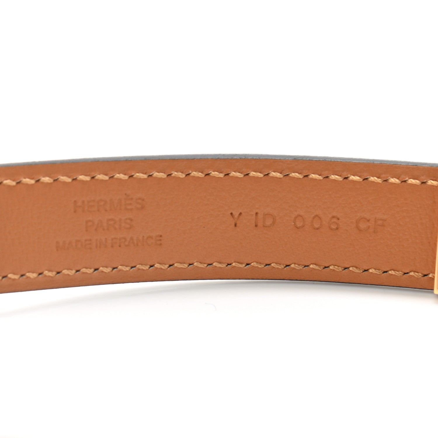 Hermes Epsom Rivale 18 Belt White 3 of 5