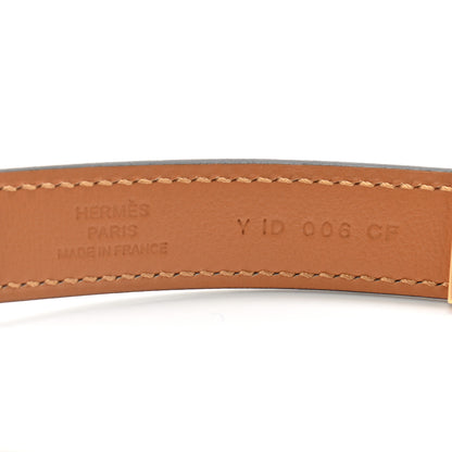 Hermes Epsom Rivale 18 Belt White 3 of 5