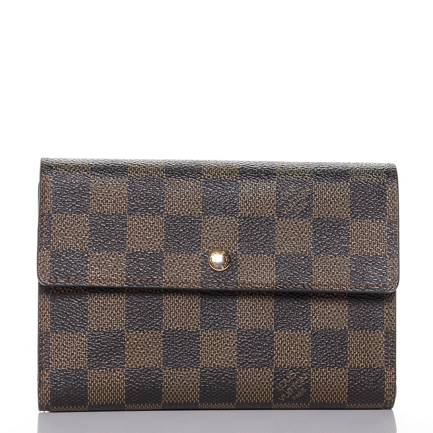 Damier Ebene Porte Tresor Etui Papier Wallet