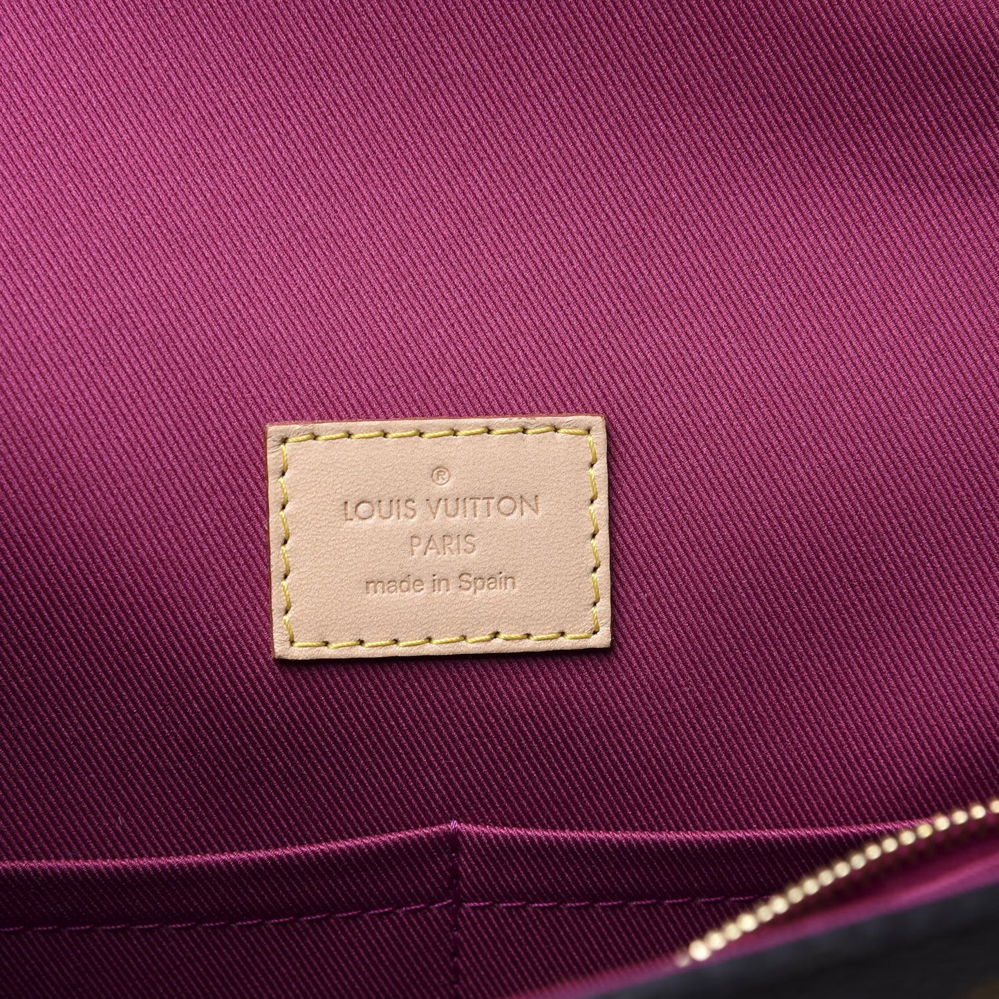 Monogram Cluny BB Bordeaux Fuchsia