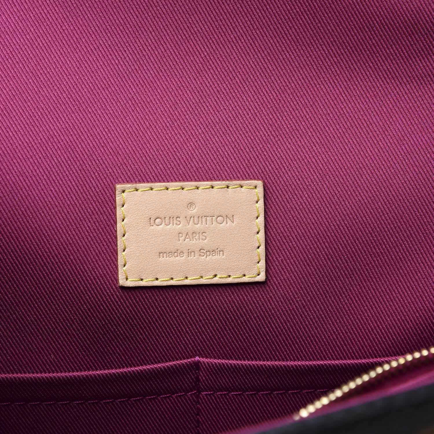 Louis Vuitton Monogram Cluny BB Bordeaux Fuchsia 9 of 12