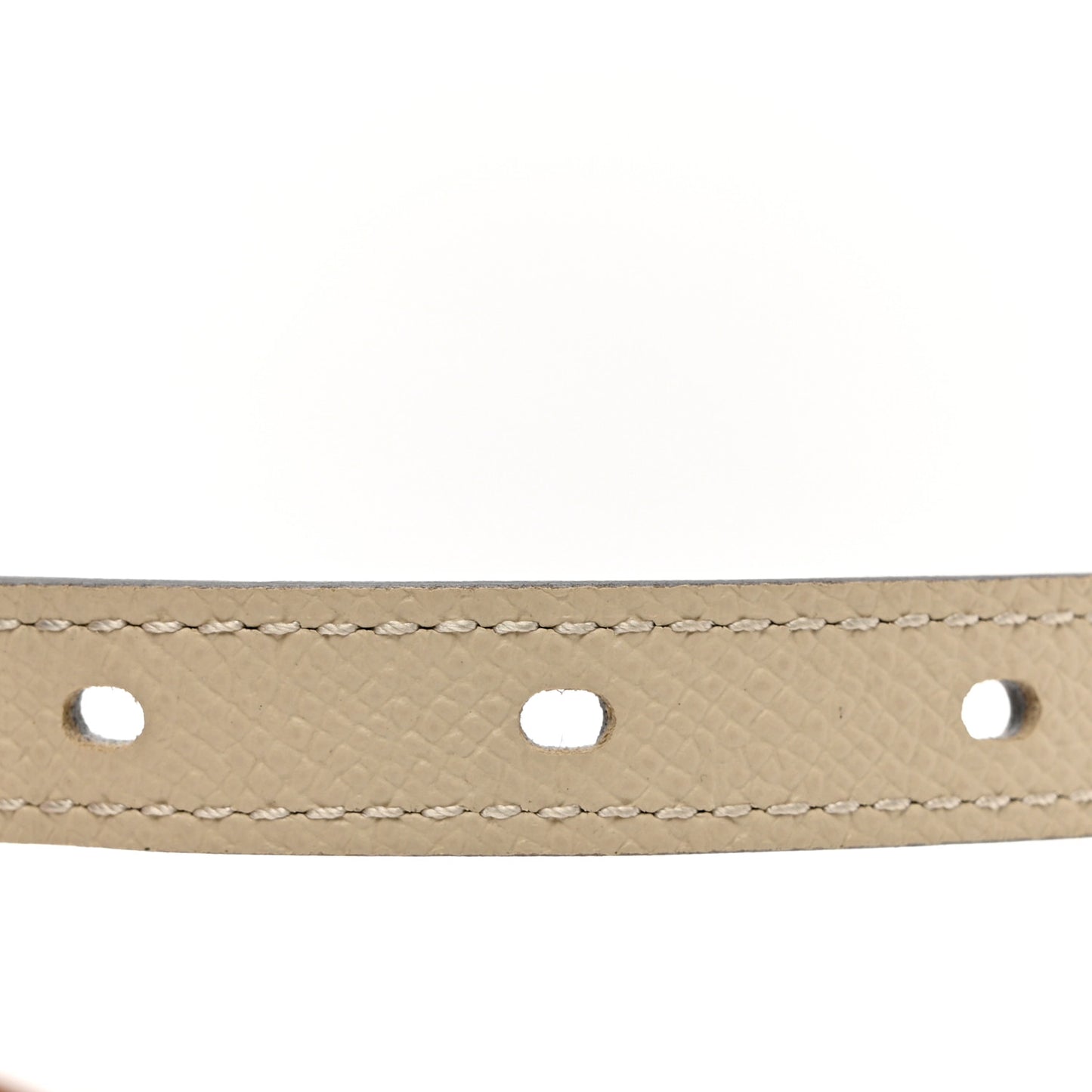Epsom 15mm Pop H Belt 80 Craie