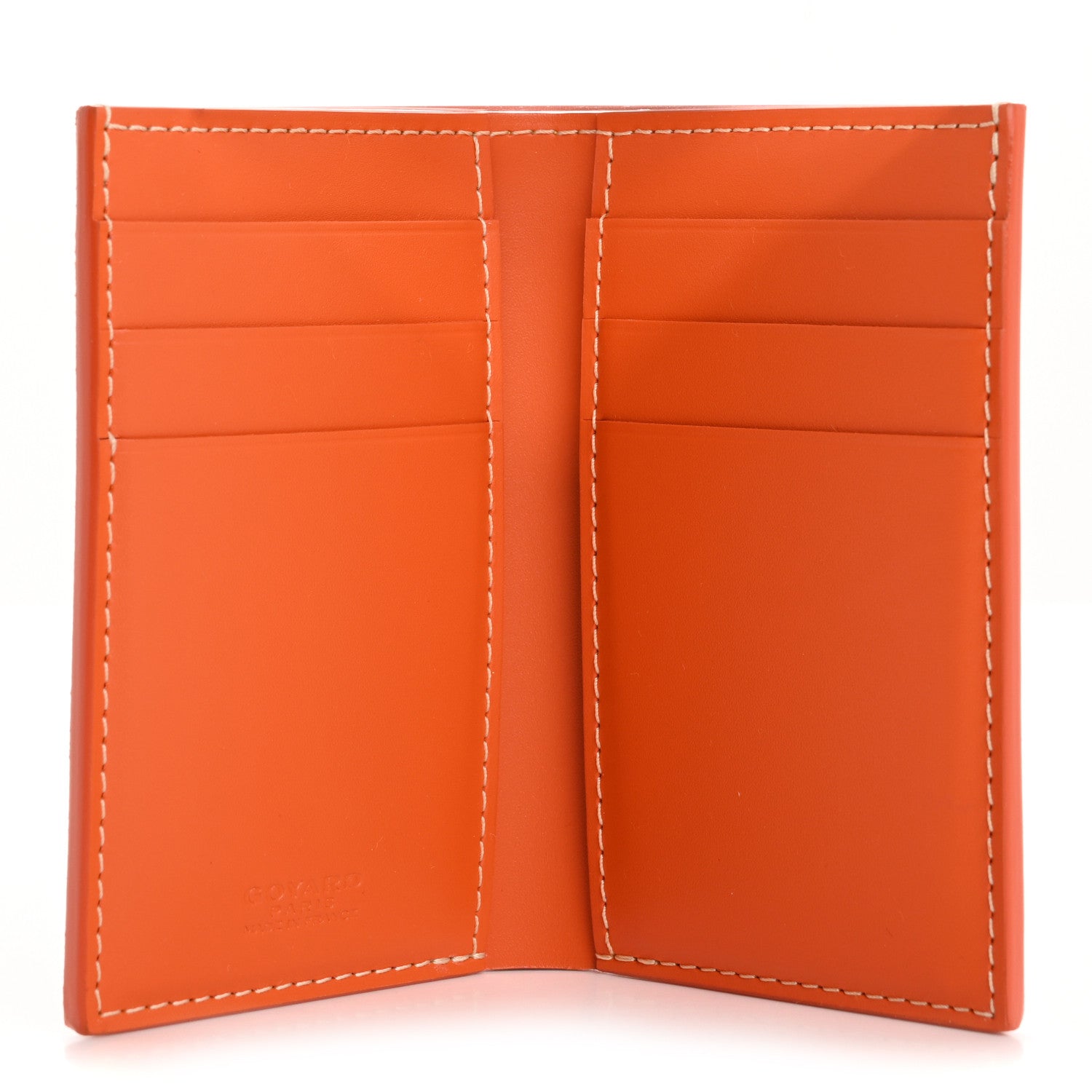 Goyard Goyardine Saint Pierre Card Holder Orange 5 of 11
