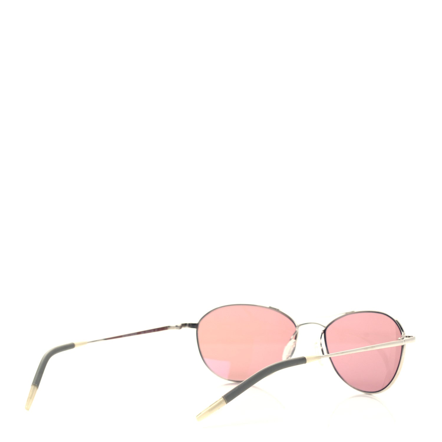 Oliver Peoples Aero Sunglasses Silver Pink 4 of 8