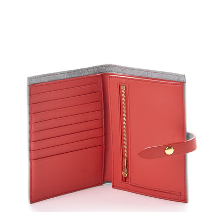 Celine Grained Calfskin Medium Multifunction Strap Wallet Blue 4 of 10
