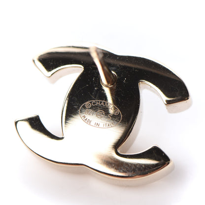 Chanel Metal CC Turnlock Earrings Gold 4 of 5