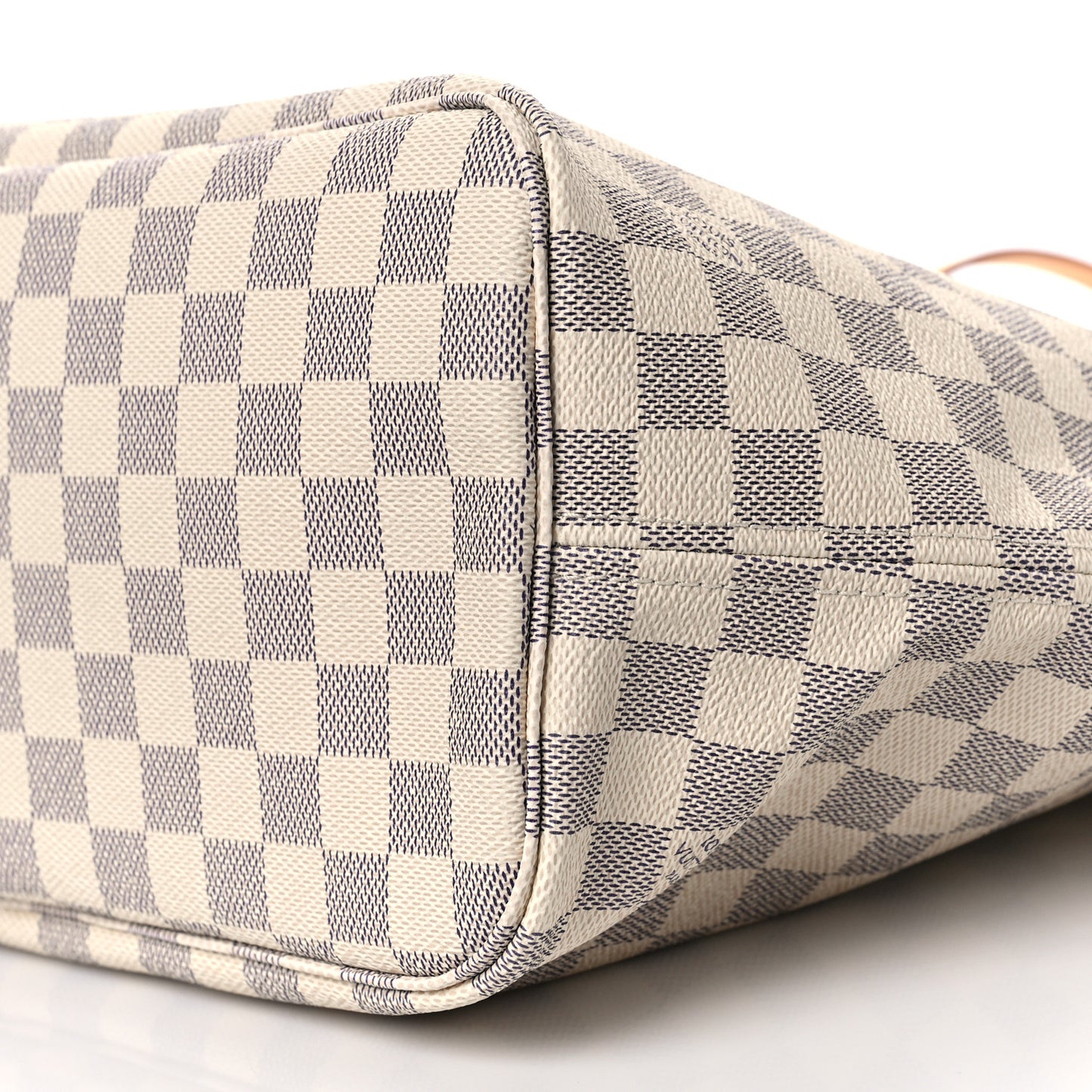 Damier Azur Neo Neverfull MM Rose Ballerine