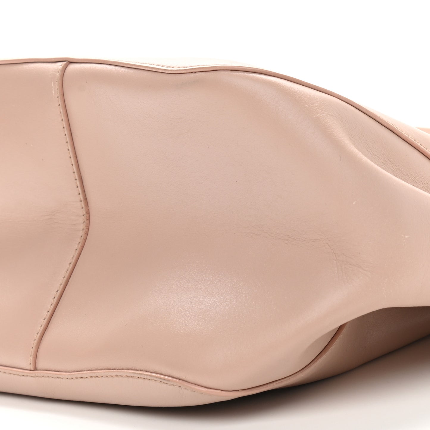 Calfskin Drawstring Shoulder Bag Sable