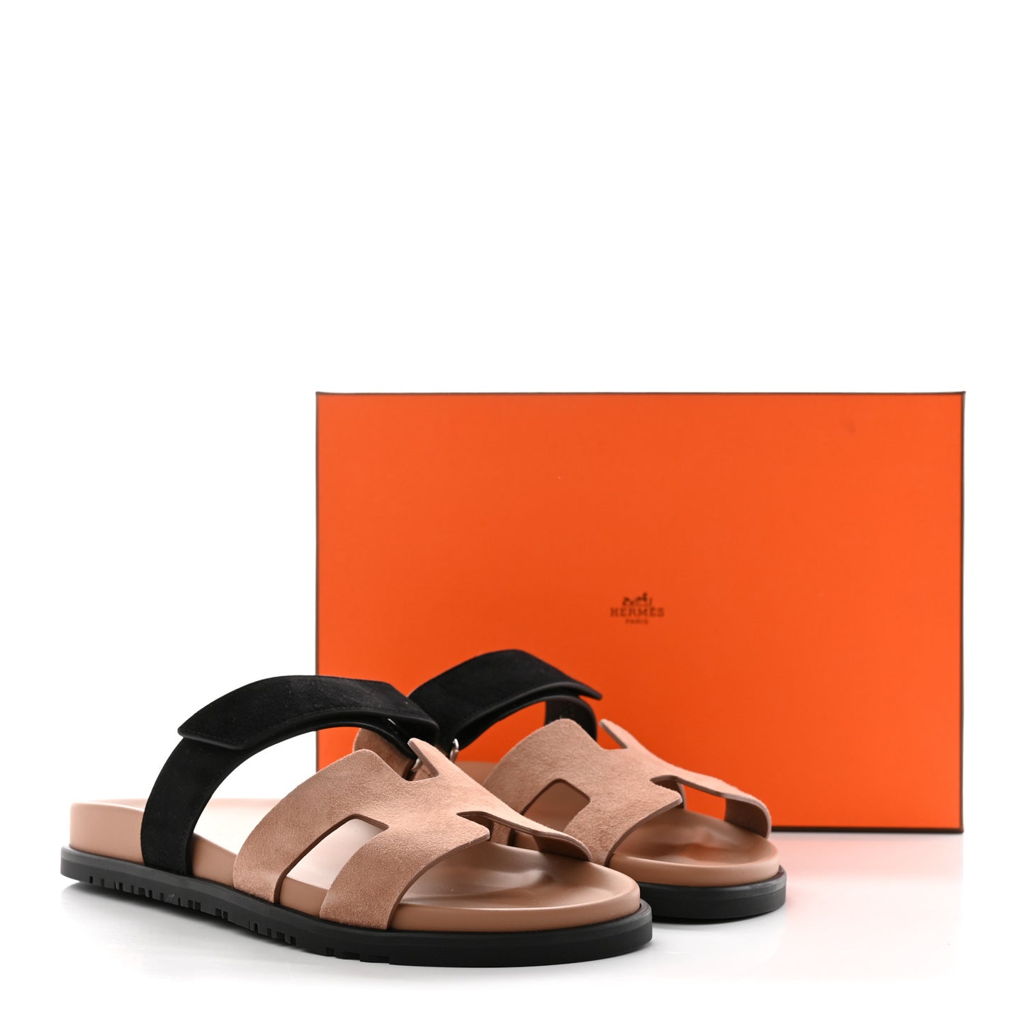 Suede Goatskin Womens Chypre Sandals 40 Rose Perle Black