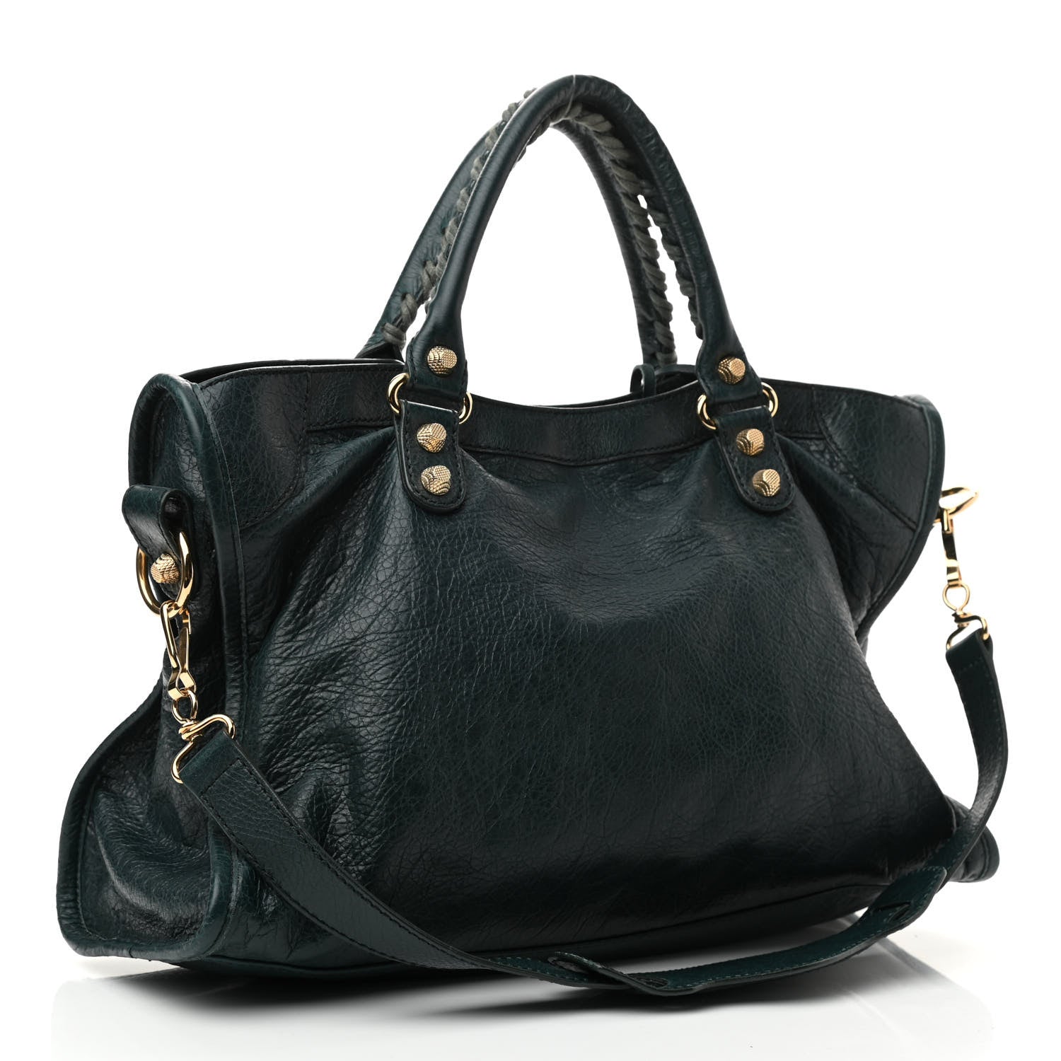 Balenciaga Agneau Giant 12 Gold Hardware City Vert Pinede 3 of 10