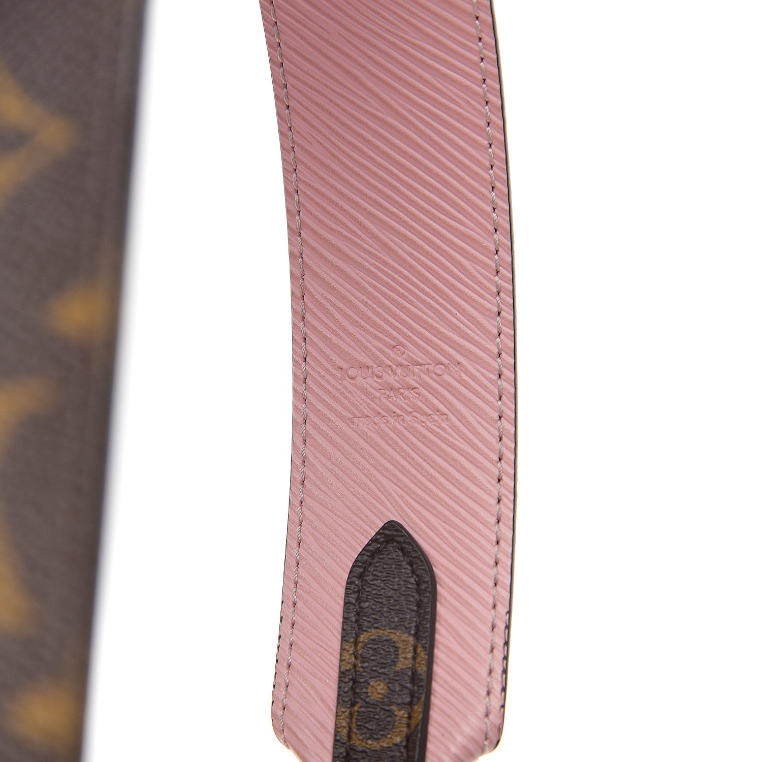 Louis Vuitton Epi Monogram Bandouliere Shoulder Strap Rose Ballerine 3 of 4