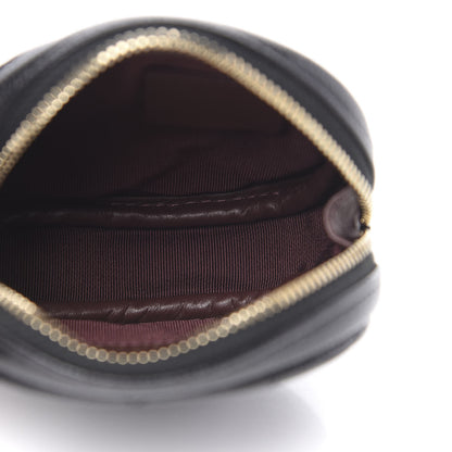 Chanel Caviar Quilted Zip Around Classic Coin Purse Black 5 of 8