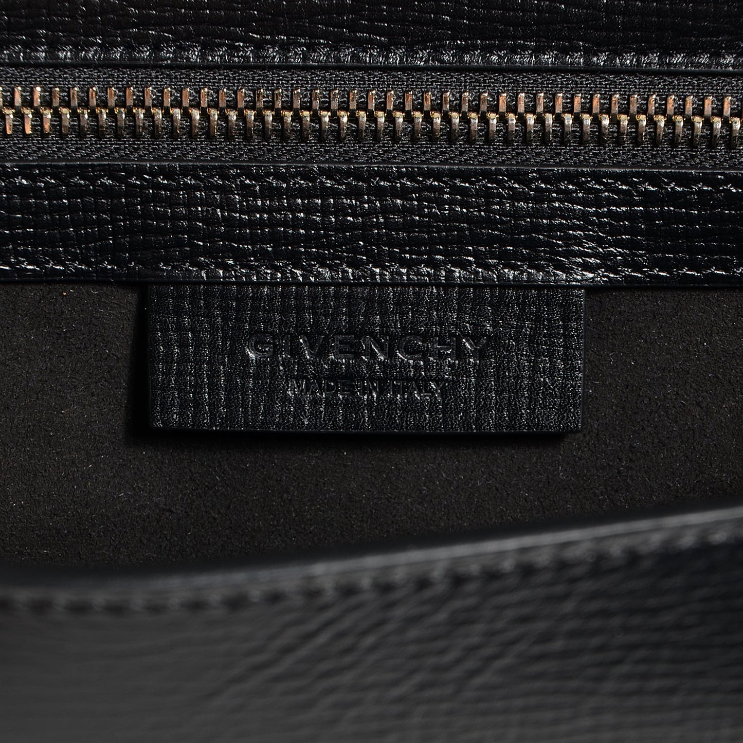 Textured Calfskin Medium Pandora Box Crossbody Bag Black