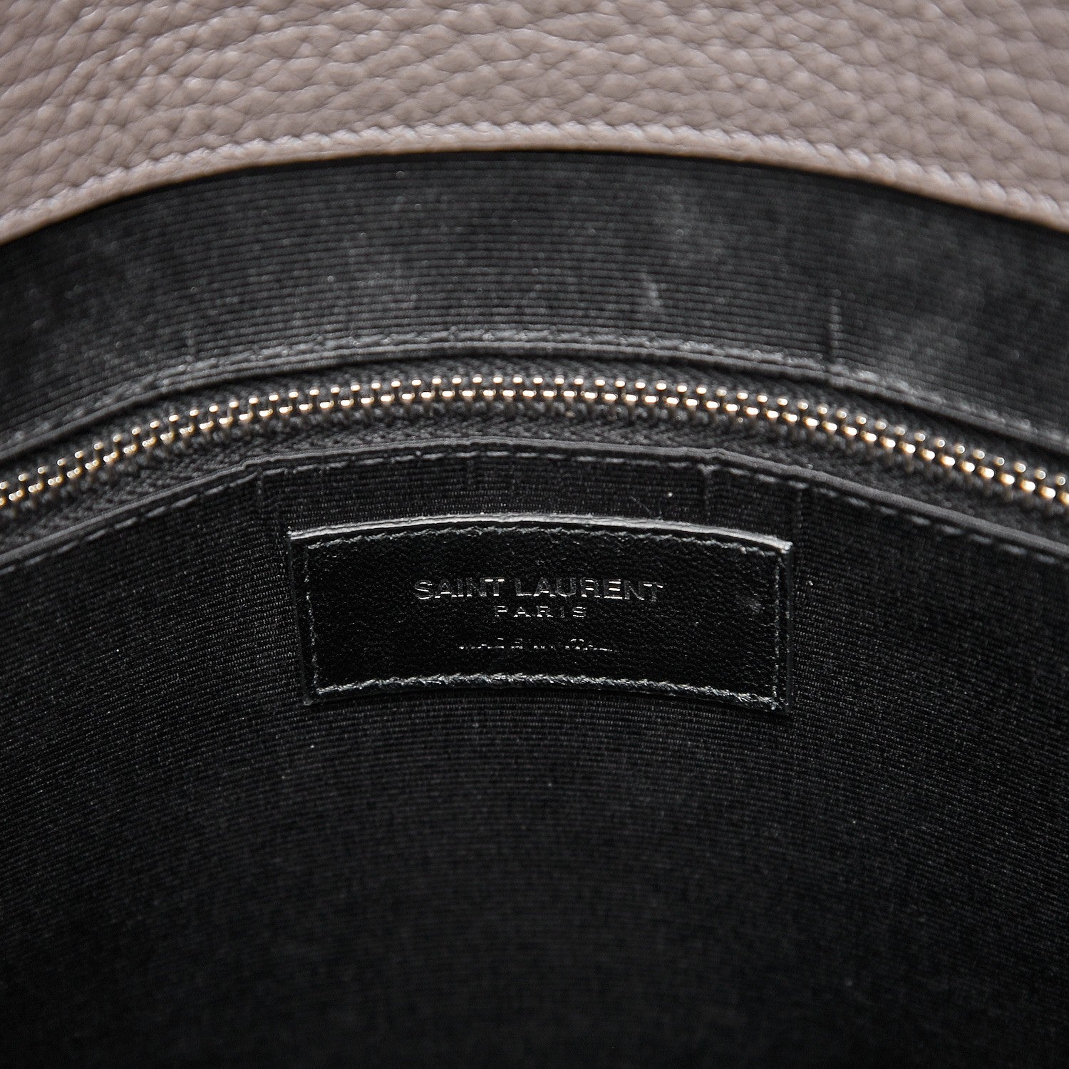 Saint Laurent Grained Calfskin Large Sac de Jour Carryall Earth 7 of 12