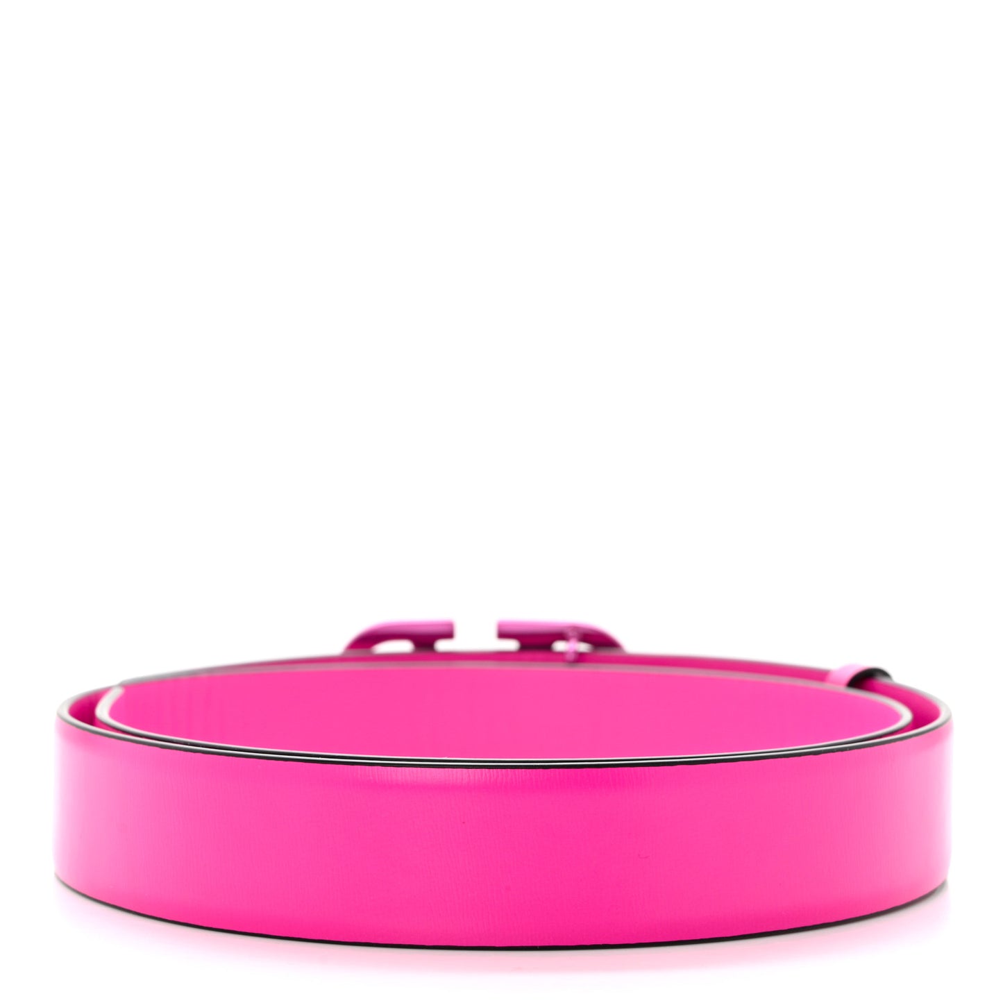 Calfskin VLogo 40mm Belt 80 32 Pink PP
