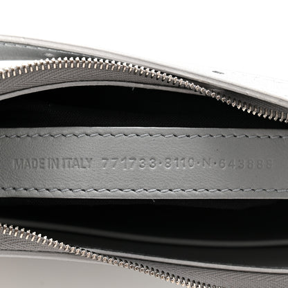 Balenciaga Metallic Calfskin Mary Kate Shoulder Bag Silver 7 of 10