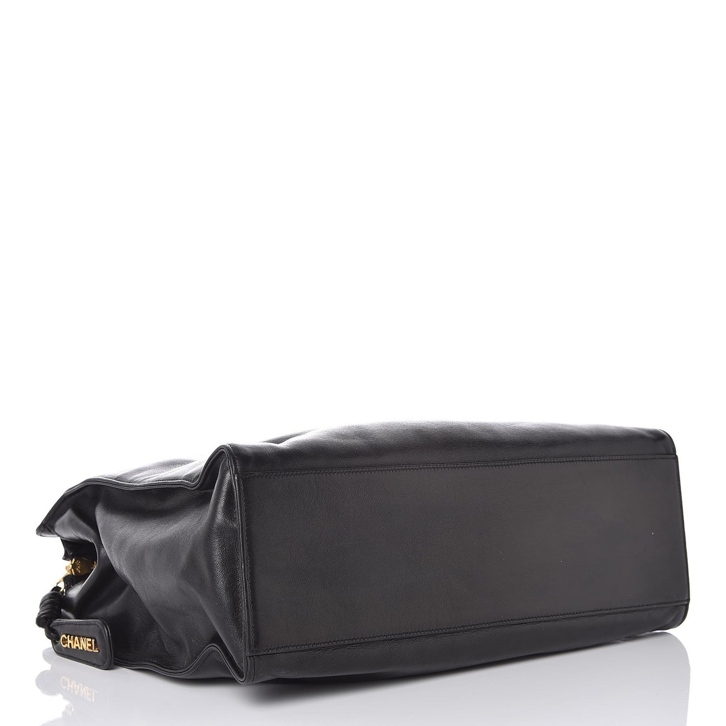 Lambskin CC Shoulder Bag Black