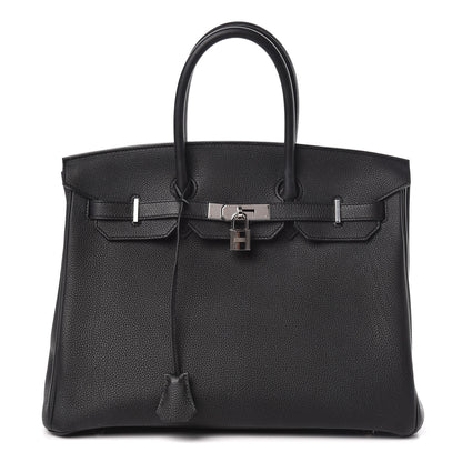 Hermes Togo Birkin 35 Black 1 of 46
