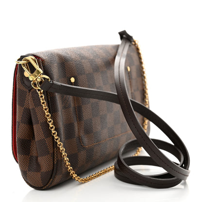 Louis Vuitton Damier Ebene Favorite MM 3 of 12