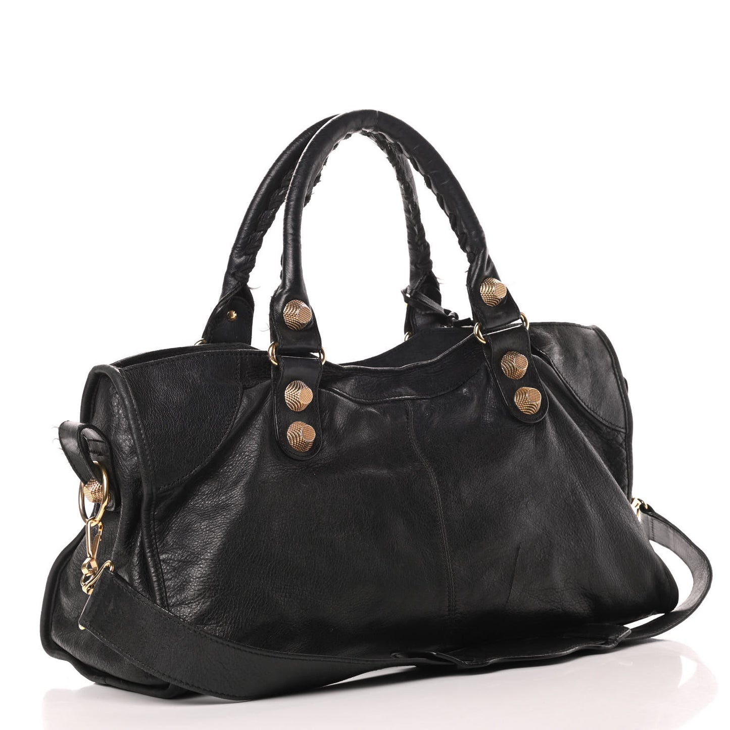Agneau Giant 21 Gold Hardware Part Time Black