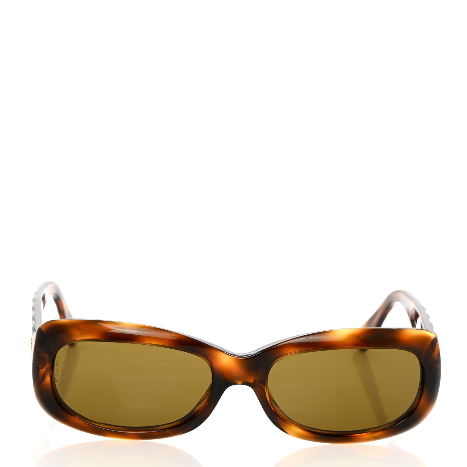 Chanel Acetate Rectangle Sunglasses 5094 Tortoise 2 of 7