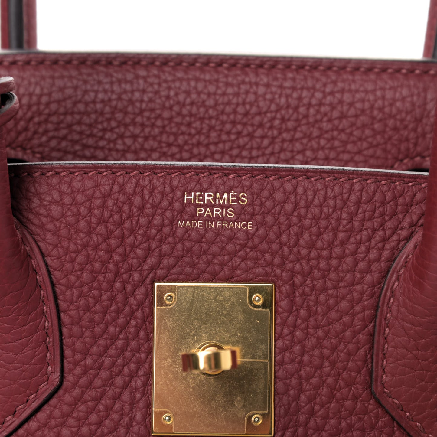 Togo Birkin 30 Rouge Grenat