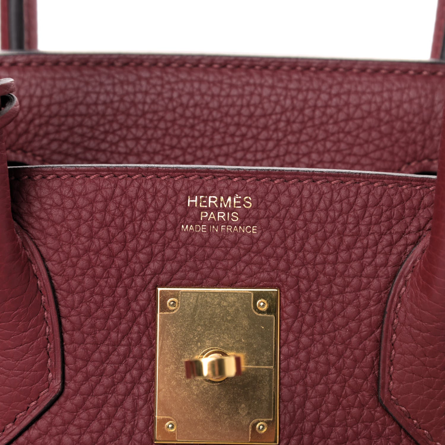 Hermes Togo Birkin 30 Rouge Grenat 7 of 8