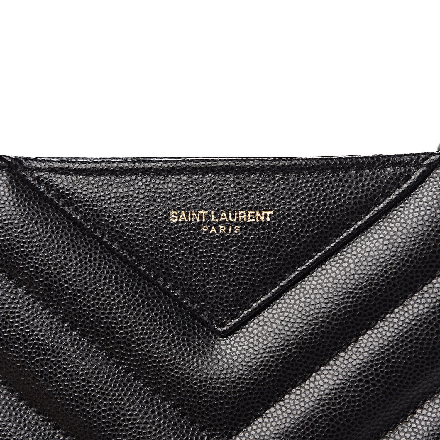 Saint Laurent Grain De Poudre Matelasse Chevron Small Tribeca Shopping Bag Black 11 of 12