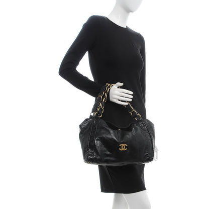 Chanel Lambskin Small Olsen Shoulder Bag Black 2 of 7