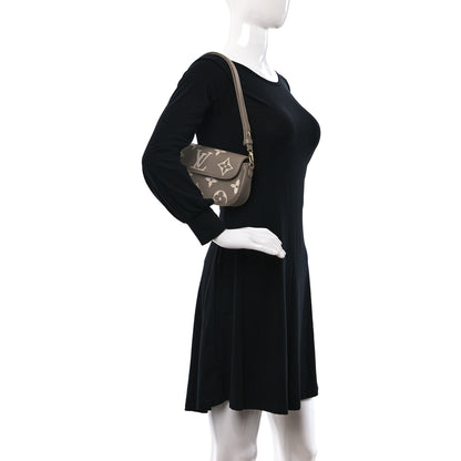 Louis Vuitton Empreinte Monogram Giant Ivy Wallet On Chain Tourterelle Creme 2 of 9