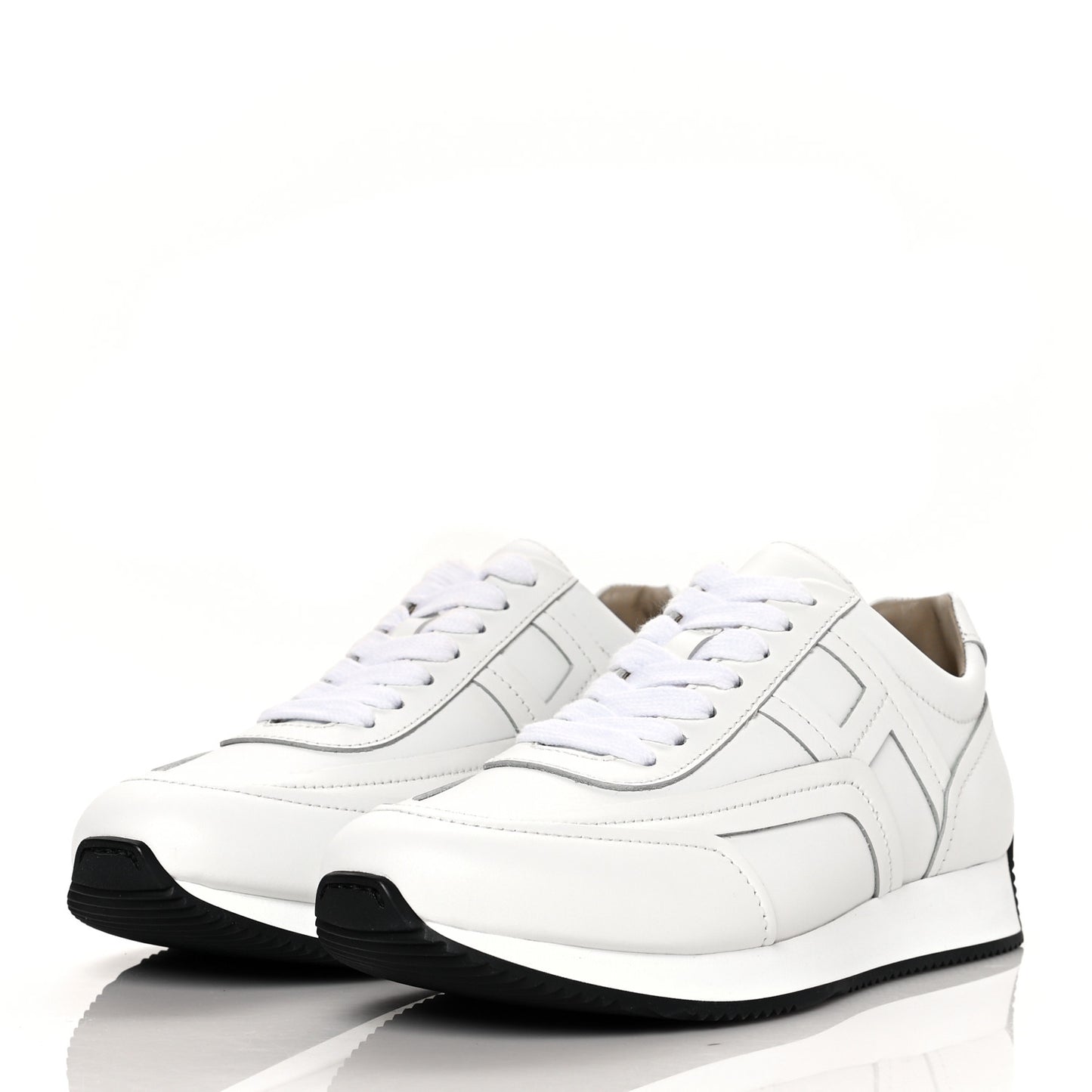 Calfskin Womens Chris Sneakers 38 White