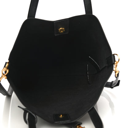 Saint Laurent Calfskin Toy Shopping Tote Black 5 of 12