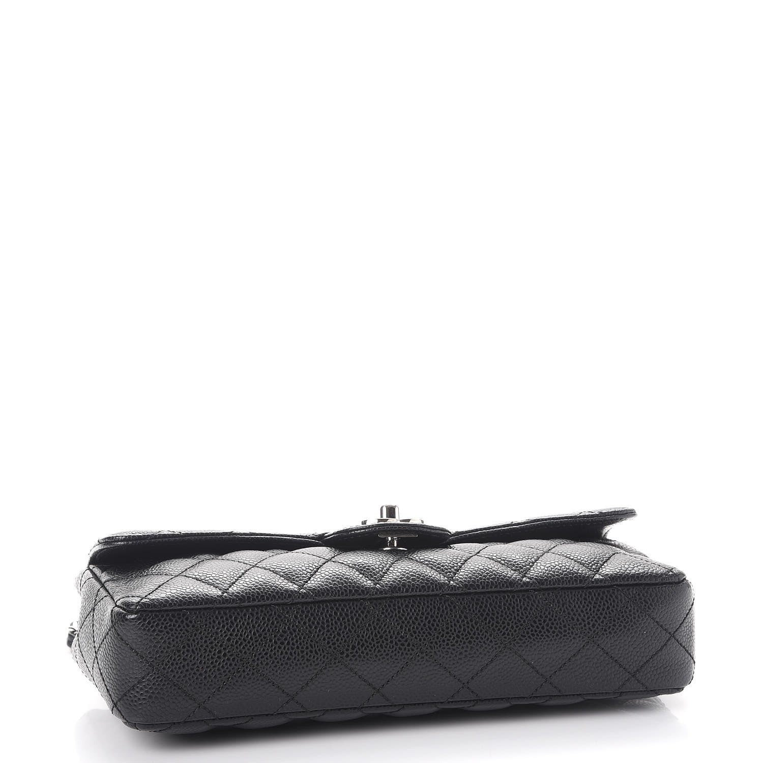 Chanel Caviar Quilted East West Flap Black 4 of 8
