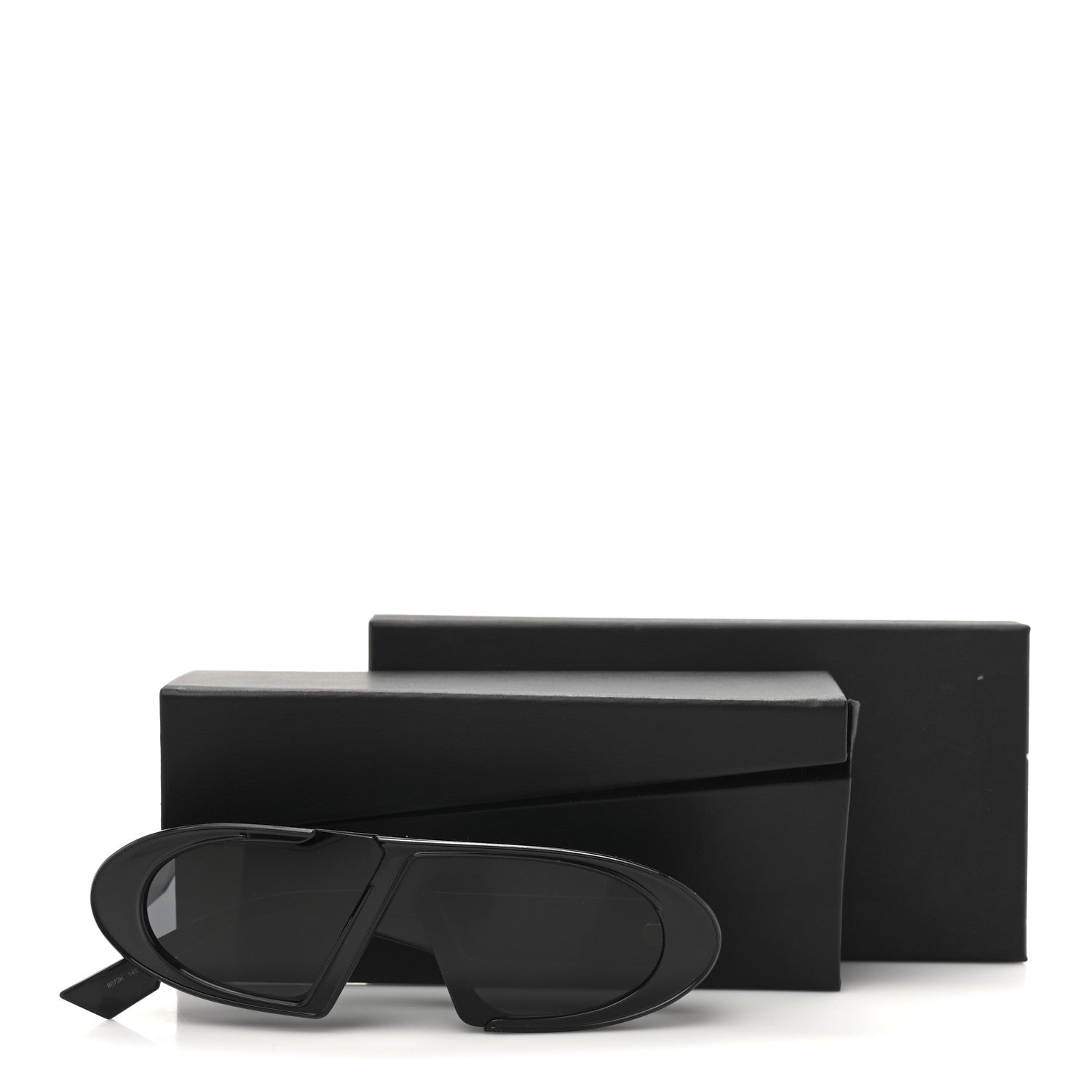 Christian Dior Acetate Oblique Oval Sunglasses Black 9 of 9