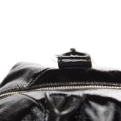 Saint Laurent Textured Patent Medium Easy Y Bag Brown 17 of 18
