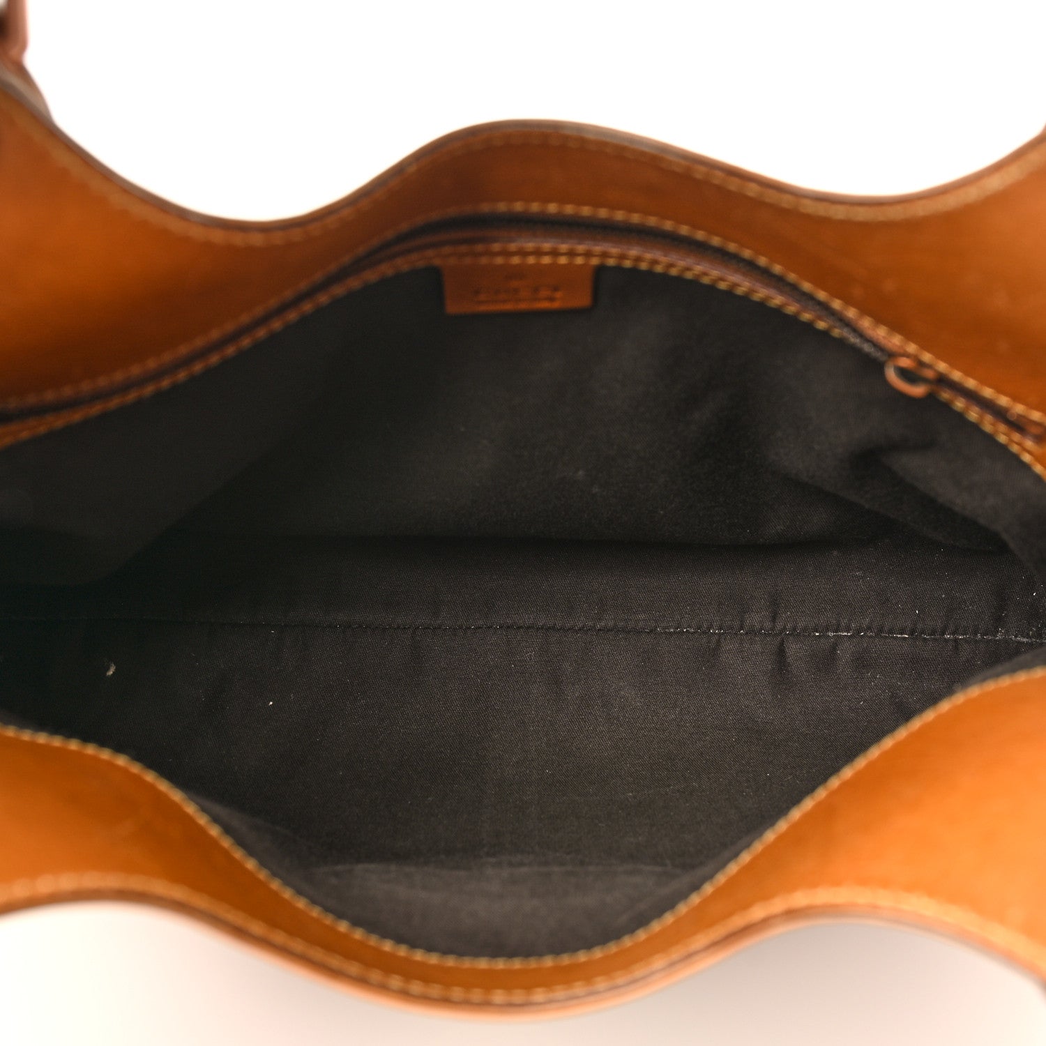 Gucci Calfskin GG Reins Hobo Tan 5 of 10