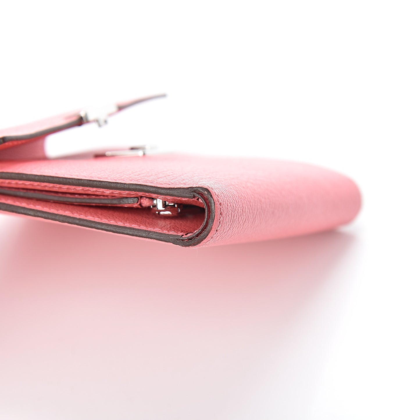 Chevre Mysore Clic 12 Wallet Rose Ete